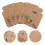 Kraft Paper Earring Display Cards – 100 Blank Holders 3