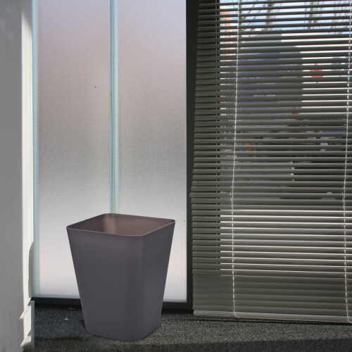 Small Plastic Trash Can Without Lid – 7 x 7 x 11.5 in 1