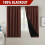 Blackout Curtains with Black Liner, 52"W x 84"L, Pair 2