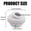 Adjustable Pool Jet Nozzle ABS Plastic 1.5 Inch 6