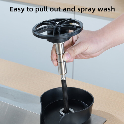 360 Rotating Glass Rinser for Kitchen Sink 2