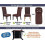 4-Pack Stretch Dining Chair Covers with Seat Belt 2