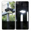 Luminária solar de LED com clipe, sensor de movimento, 3 modos e carregamento USB. 4