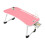 Foldable Computer Desk Featuring 4 USB Ports Mini Light-Pink 1