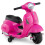Kinder-Elektromotorrad (6V) mit LED-Scheinwerfer, Rosa 1