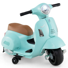 Kids' Electric Motorcycle 6V with LED Headlight, Blue