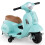 Kids' Electric Motorcycle 6V with LED Headlight, Blue 1