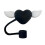 Capas para canudo Love Wings para copos térmicos de 30 oz e 40 oz 1
