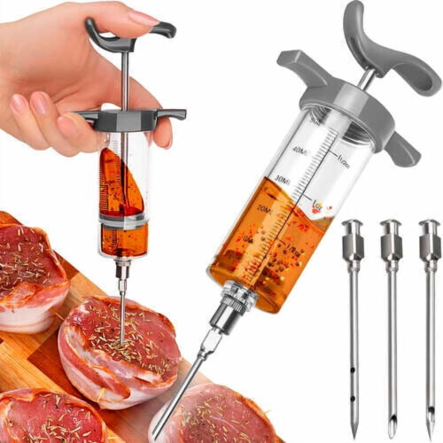 Marinade Injector/Marinade Injector - 3 Different Needles