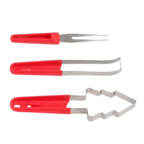 Wassermelonen-Ausstecher-Set mit Gabel und Kugelausstecher