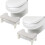 2 Pack Bathroom Squat Stool, Plastic Poop Stool for Adults 1