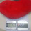 Μαξιλάρι Red Lips με απαλό βελούδο 18x18 ίντσες 4