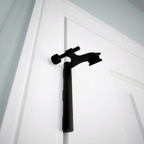 5-Pack Hinge Pin Door Stop in Matte Black 2