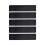 5 phíosa Téip Céime Frithchaiteach Frithchaiteach PVC Dubh 24" x 1