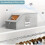 2er-Set stapelbare Baseballkappen-Organizer – Grau 2