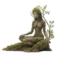 Clearance Home Decor Bohemian Statue Acrylic Plaque Desktop Decoration Ornament Art Style Home Decoration