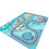 Tapete infantil retangular multicolorido 20x20cm 1