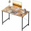 Mesa de computador de 81 cm (32 polegadas) com estrutura moderna de aço para escritório doméstico. 1