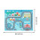Tapete infantil retangular multicolorido 20x20cm 4