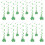 St. Patrick's Day Hanging Grass Leaf Decor 2