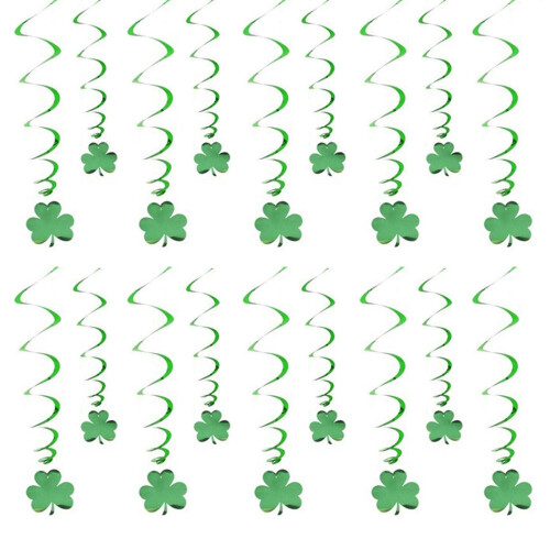 St. Patrick's Day Hanging Grass Leaf Decor 1
