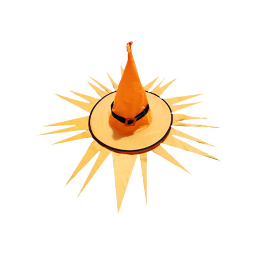 LED-häxhatt Halloweendekoration, 2-pack 1