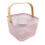 Scandinavian Iron Wire Basket with Wooden Handle 2