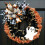 Guirlanda de Halloween de juta com fantasma laranja e preta, 45 cm (18 polegadas) 5