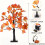 Retro Red Bird LED Tree Lights with Berries, 3xAA 5