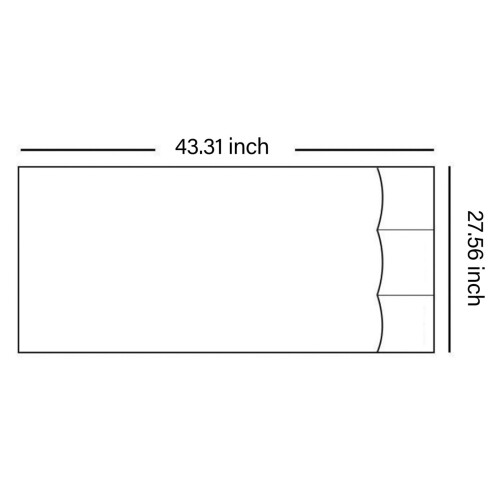 Pet Couch Arm Covers with 3 Pockets, Non-Slip Washable 2