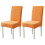 Dining Chair Covers Set of 2 – Stretch Polyester 1