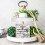 Holzschild mit Blumenmuster, 12,7 x 12,7 cm 4