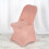 Dusty Rose Spandex Folding Chair Covers (12 Pack) 2