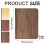 Lampe de lecture en bois LED 3 couleurs 360 pliable 4