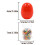 12-Pack Easter Bunny Stress Balls – Silicone 5