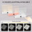 Lampe de lecture LED rechargeable avec 3 modes de couleur, intensité variable, 3