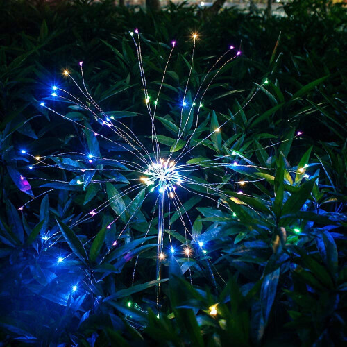 120 LED Solar Garden Lights with Flexible Copper Wire 2