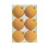 6 Pack Shatterproof Velvet Christmas Ornaments 2