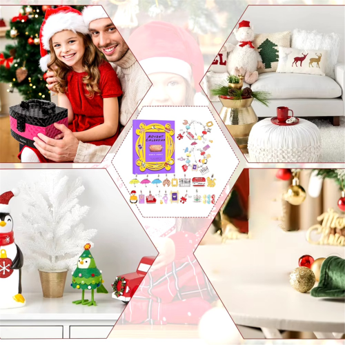 DIY kerstbedelarmband adventskalender set 1
