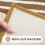 Microfiber Bath Mat 18 x 47 in Brown Geometric 3