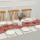 Beige Cheesecloth Table Runner 70 x 35.5 in 4