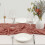 Beige Cheesecloth Table Runner 70 x 35.5 in 5