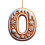 26-Letter Acrylic Christmas Tree Ornament, 8cm 2