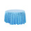 Round Sequin Tablecloth 60 cm Blue Polyester 1