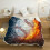 Baseball Throw Blanket Sherpa 60x80 in 5