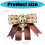 Leichte Legierungsband-Brosche mit Fliege,-Schwarzes Armband 4