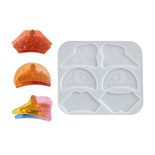 Moule géométrique en Silicone pour crème glacée, lune,-modèle 1