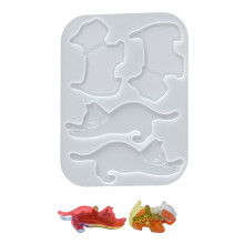 Moule en Silicone pour fabrication de bijoux faits-chiot chaton