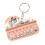 Mini Pocket Piano Keychain Colorful Light Effect Portable-2 1