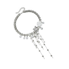 Chique verstelbare ketting van legering met delicate